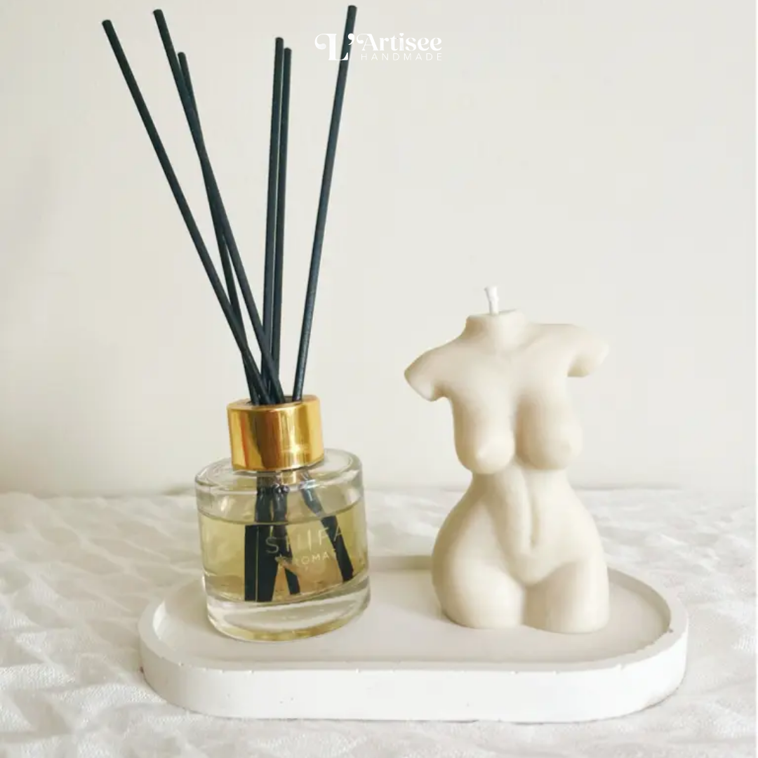 Athena Female Body Candle