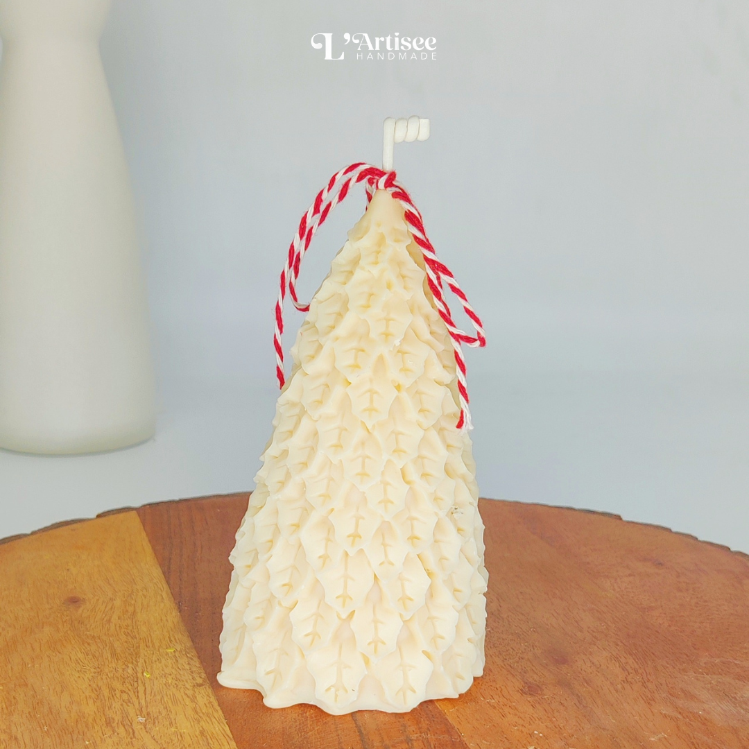 Pine Christmas Candle